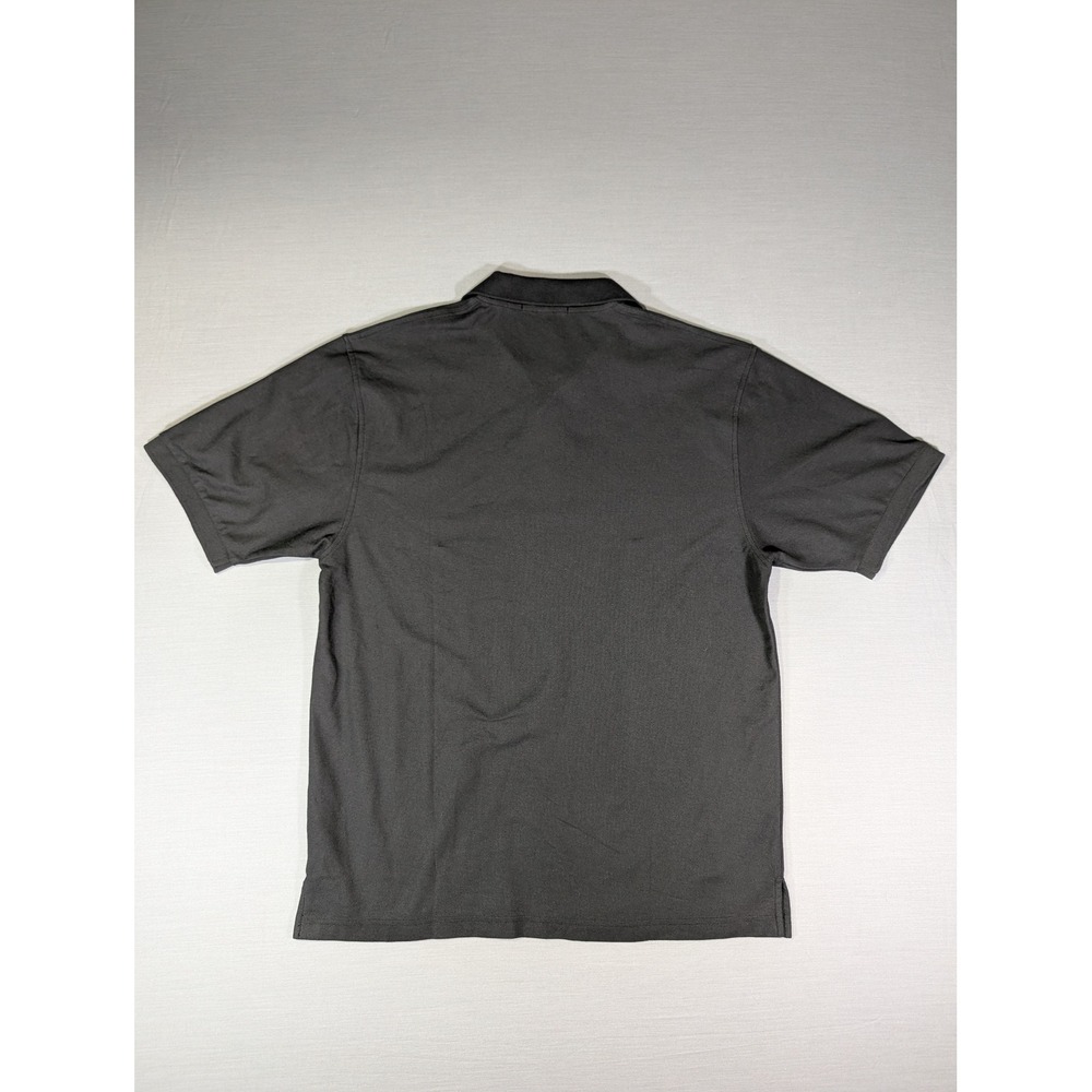 Port Authority Mens Black Short Sleeve Pique Polo Shirt Size L RN 90836 - Picture 2 of 9
